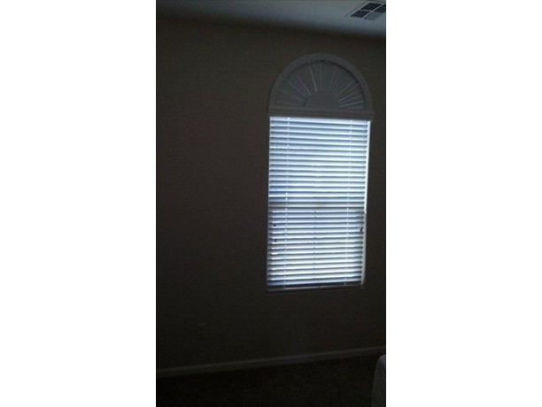 Arch Shutter above blind